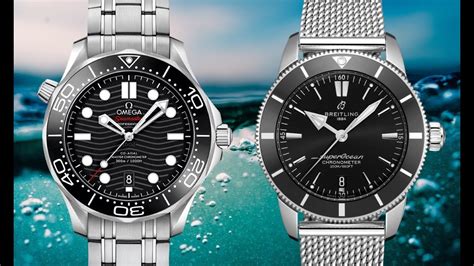 breitling superocean heritage ii vs omega seamaster